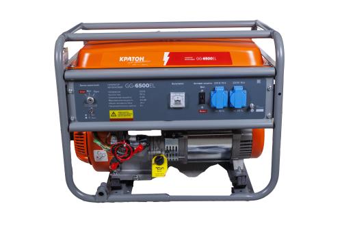 Бензиновый генератор КРАТОН GG-6500EL фото