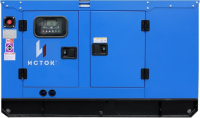 Дизельный генератор Исток АД12С-Т400-РПМ15 в кожухе с АВР  бесшумный фото