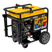 Бензиновый генератор DENZEL PS-120EAD-3 промышленный фото