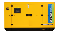 Дизельный генератор Aksa APD165A в кожухе с АВР  фото