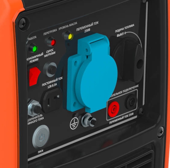 Бензиновый инверторный генератор Zongshen BQH 2200 бесшумный фото