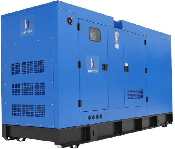 Дизельный генератор Исток АД250С-Т400-РПМ35 в кожухе с АВР  бесшумный фото