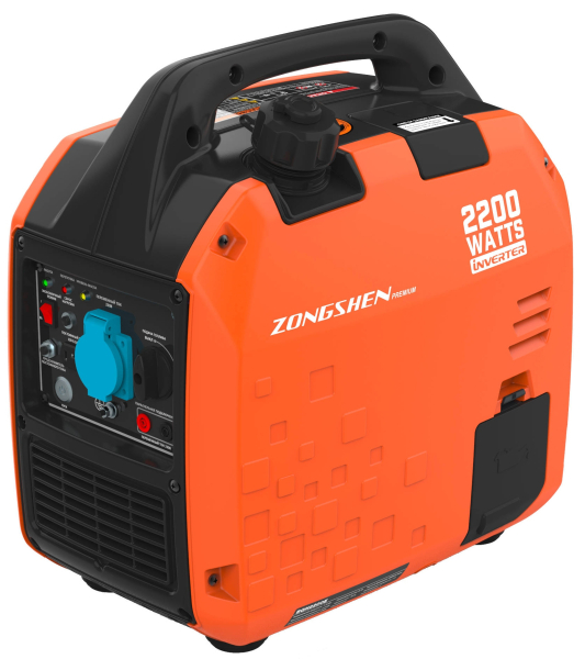 Бензиновый инверторный генератор Zongshen BQH 2200 бесшумный фото