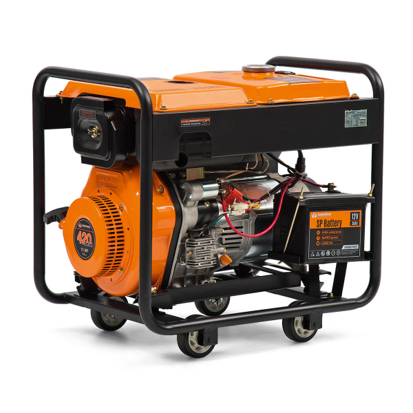 Дизельный генератор DAEWOO DDAE 6000XE DDAE 6000XE переносной фото