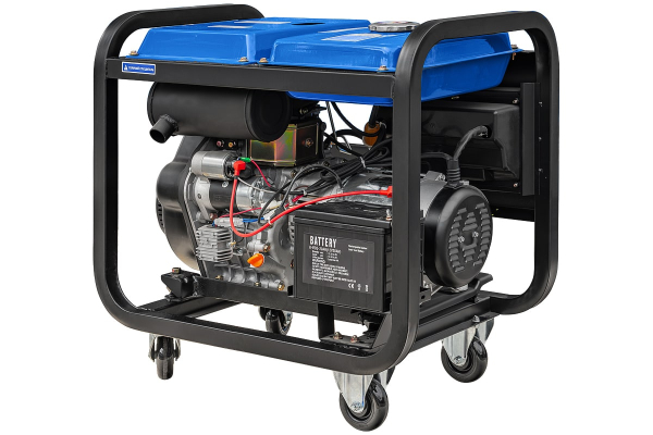 Дизельный генератор ТСС SDG 7000EHA 100033 стационарный фото