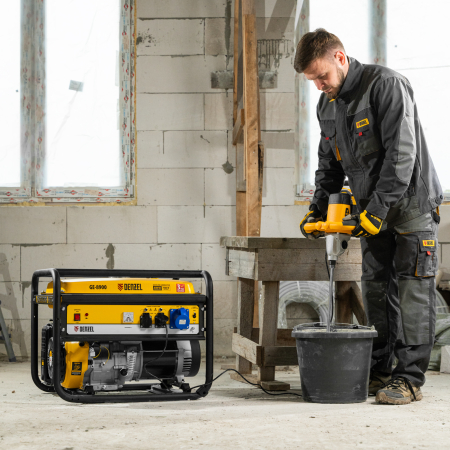 Бензиновый генератор DENZEL GE 8900 фото