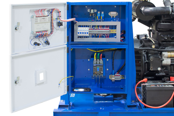 Дизельный генератор ТСС АД-60С-Т400 в погодозащитном кожухе с АВР 025400 уличный фото
