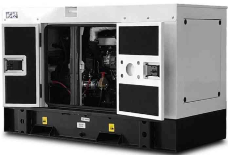 Дизельный генератор Амперос АД 16-Т400 в кожухе фото