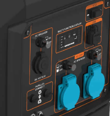 Бензиновый генератор Zongshen BQH 3500 E фото